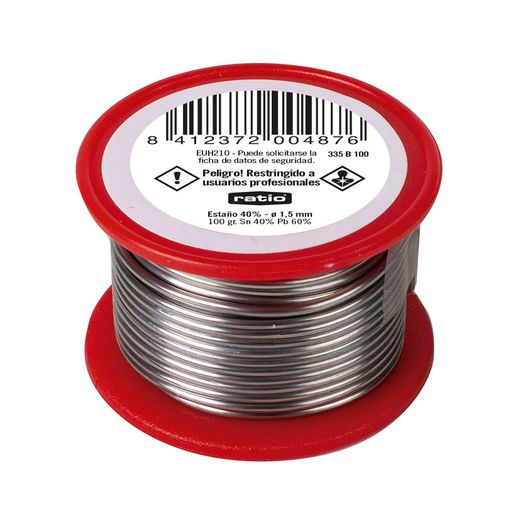 Estaño 40% 1,5mm.500gr.