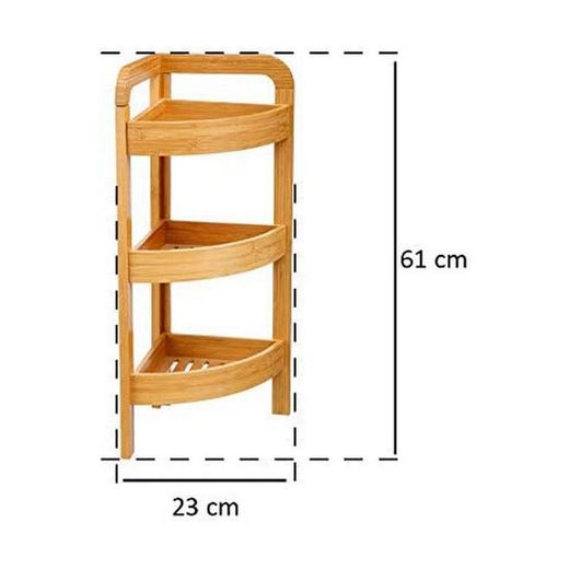 Estantería Rinconera 5five Bambú