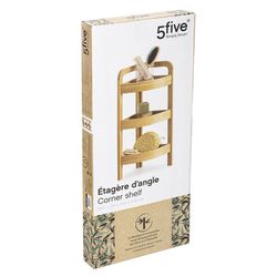 Estantería Rinconera 5five Bambú