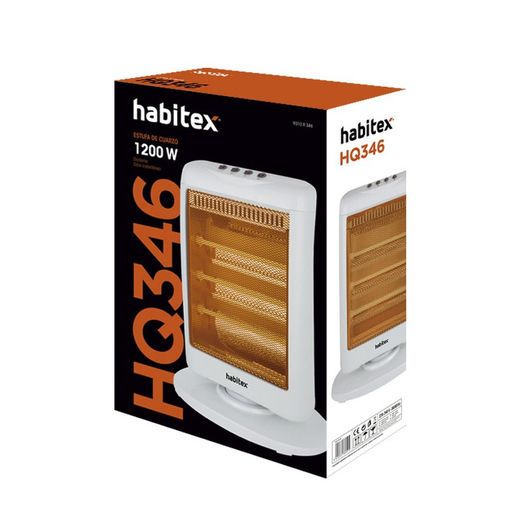 Estufa Cuarzo Habitex E346 1200 W