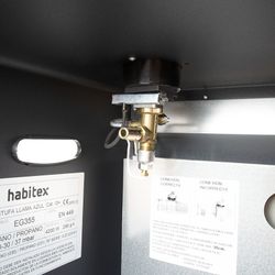 Estufa De Gas Llama Libre Habitex Eg355