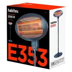 Estufa Eléctrica De Exterior Habitex E353