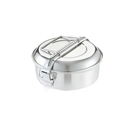 Fiambrera Cilindrica Inox. 16 Cm.