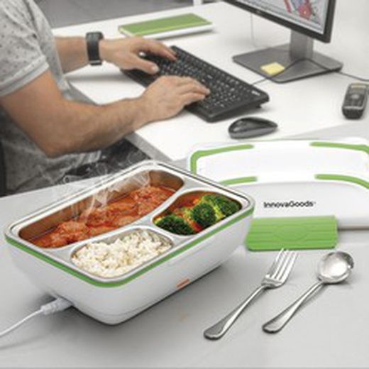 Fiambrera Electrica 50w Bco / Verde