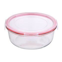 Taper Fiambrera Hermética Redonda 1200ml Cristal Toledo
