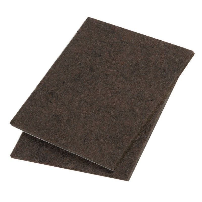 Fieltro Marrón 2 Placas 100x100mm