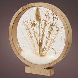 Figura Luminosa Madera 25X27,5 Cm.