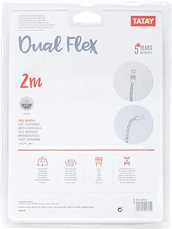 Flexo Ducha Metal Dual Flex 2,00m