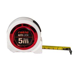 Flexometro Cinta 19/5 Mt.Auto Lock Ratio