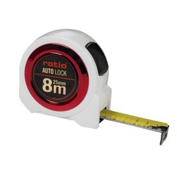 Flexometro Cinta 25/8 Mt.Auto Lock Ratio