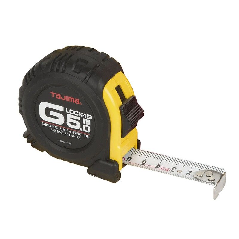 Flexometro G-Lock 19 5 Mts. Tajima
