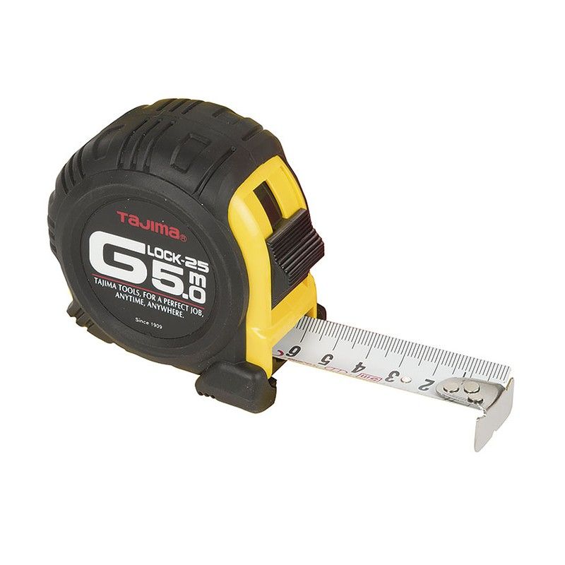 Flexometro G-Lock 25 5 Mts. Tajima