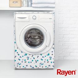 Funda Lavadora Carga Frontal Estampada Rayen