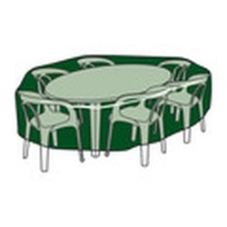 Funda Muebles Jardin Mesa + Sillas Ø 205x90cm