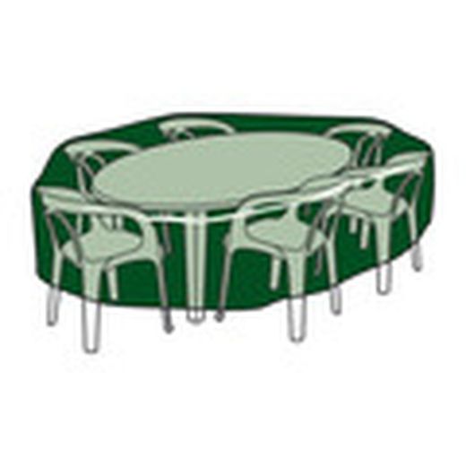 Funda Muebles Jardin Mesa + Sillas Ø 205x90cm