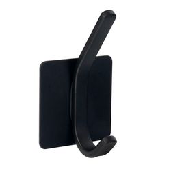 Gancho Adhesivo Acero Inox. Negro Nesu