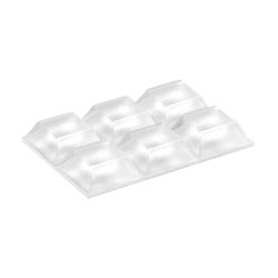 Gota Adh.Transparente20.5x20.5x7.6mm. 6 Gotas