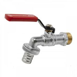 Grifo Curvo Racor Manguera 3/4-1"