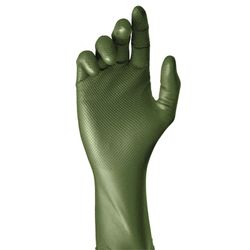 Guante Desechable Nitrilo Verde 50 Unidades T-10