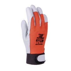 Guante Flor Cierre Velcro Ecovel T/9
