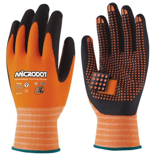 Guante Nilon Con Nitrilo Foam Talla 8