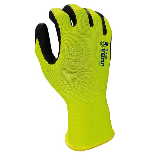Guante Poliester Nitrilo Verde Talla 8