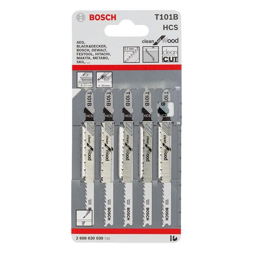 Hoja Sierra Calar Madera Bosch T101 B