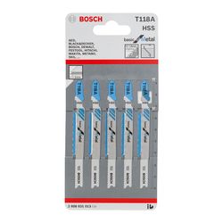 Hoja Sierra Calar Metal Bosch T118 A Basic
