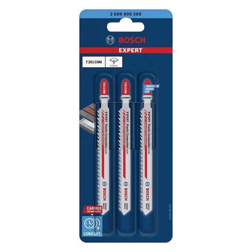 Hoja Sierra Calar Plásticos Bosch Expert T301 Chm