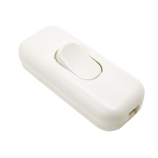 Interruptor De Paso 2 A. 250 V. Blanco