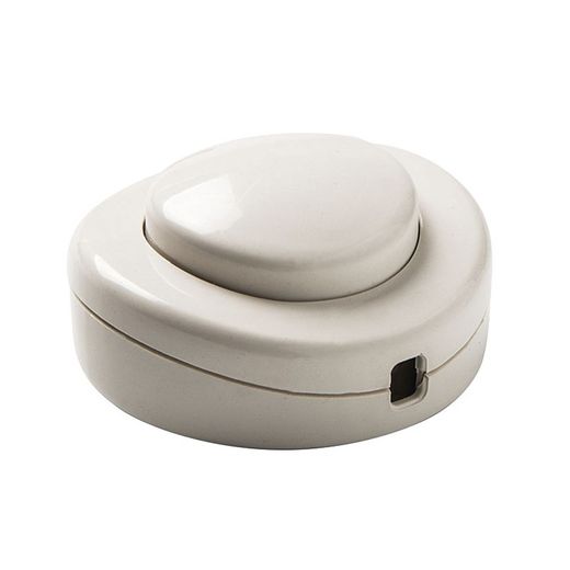 Interruptor De Pie 2a-250v Blanco Duole