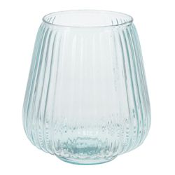 Jarron Rayas Cristal 16,5Xh.19 Cm.