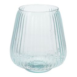 Jarron Rayas Cristal 16,5Xh.19 Cm.