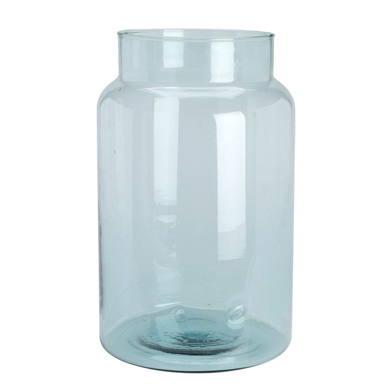 Jarron Vidrio Reciclado 21X35 Cm.