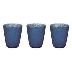 Juego 3 Vasos Davor Azul