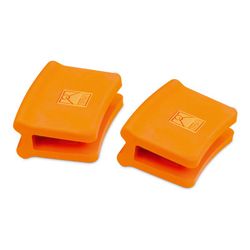 Juego De Asas Protectoras Silicona Naranja