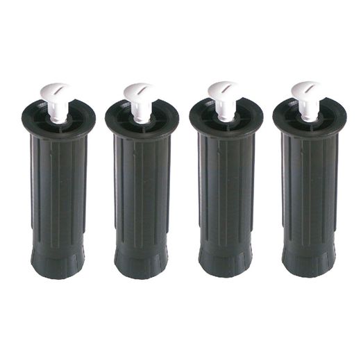 Kit 4 Patas Cocina T/Plastico 130-200mm