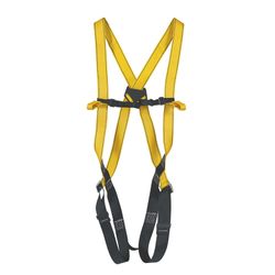 Kit Arnés  Dorsal Cuerda Y 2 Mosquetones