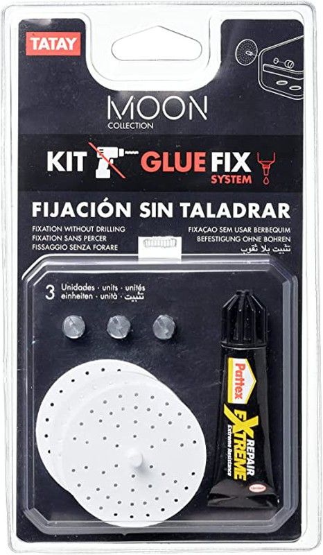 Kit Fijacion Sin Taladro Moon