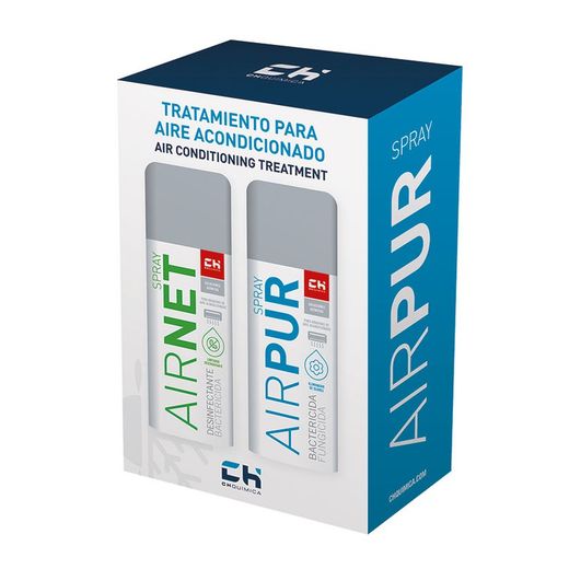 Kit Limpia Airea Condicionado En Spray.400ml.+400ml.