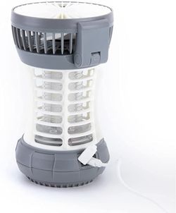 Lampara Led + Exterminador Insectos 60m