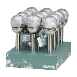 Lampara Solar Pack 12Un