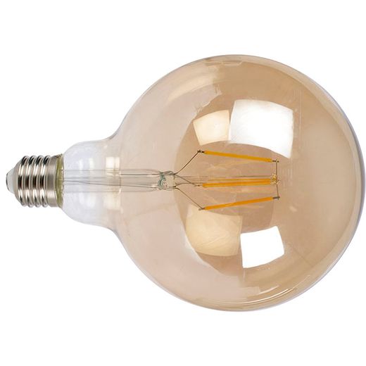 Bombilla Led Filam.Globo G125 6w 2500k Vint