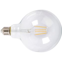 Bombilla Led Filam.Globo G125 6w 6400k Tran