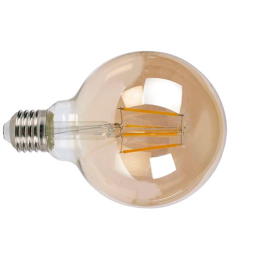 Bombilla Led Filam.Globo G95 6w 2500k Vinta