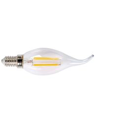 Bombilla Led Filam.Vela  Dec.E14 4w 2700k Tr