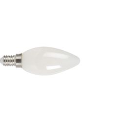 Bombilla Led Filam.Vela  E14 4w 2700k Opaco