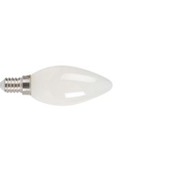 Bombilla Led Filam.Vela  E14 4w 2700k Opaco
