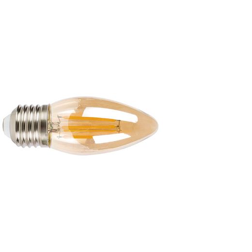 Bombilla Led Filam.Vela E27 4w 2500k Vintag