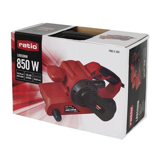 Lijadora banda. Marca RATIO Modelo LR850NM. 850W.